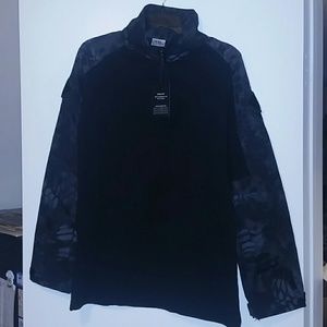 Tactical black grey champ shirt